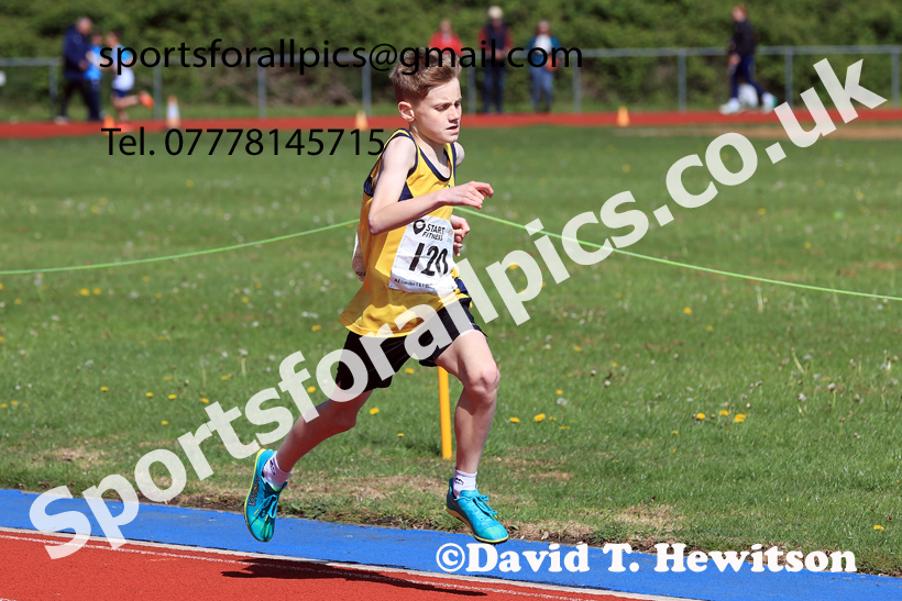 800 metres, 2026 North Eastern Track and Field Champs, Shildon, County Durham. Photo: David T. Hewitson/Sports for All Pics